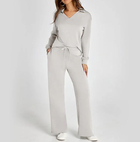 🎁Offre spéciale : 49 % de réduction ⏳ Ensembles 2 pièces pour femmes, survêtements décontractés à manches longues 