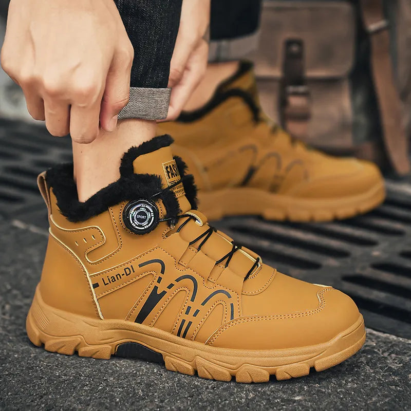 Kuschelwohl™ Wasserdichte & Orthopädische Winter-Arbeitsschuhe (Großer Weihnachts-Sale 🎄)