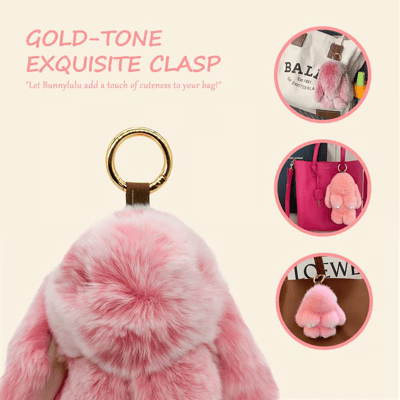 🔥Jusqu'à épuisement des stocks, 40 % de réduction !🎉Pendentifs pompons lapins doux faits main
