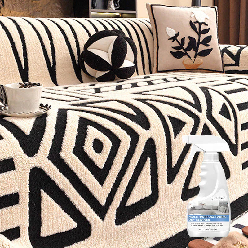 🛋️ 50% RABATT 2026! ✨ Plüsch Sofaüberwurf - Extra Dicke & Rutschfeste Decke mit Elastischen Kanten für Herbst und Winter 🍂❄️