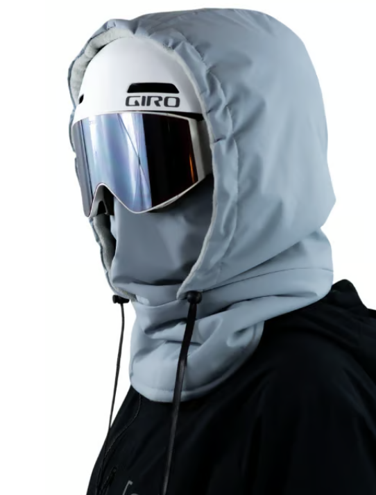 🏔️🧢 Cagoule thermique 3 en 1 confortable avec bonnet – Capuche d'hiver compatible avec un casque pour le ski, le vélo et les activités de plein air ❄️