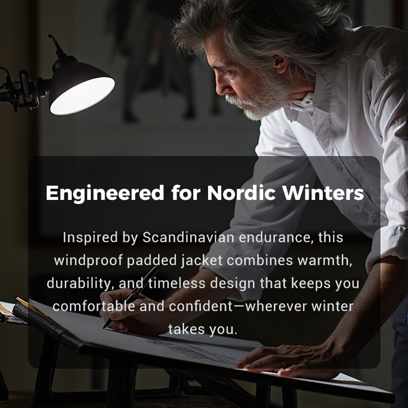 📢📢60 % DE RÉDUCTION !!⏰⏰Veste homme matelassée coupe-vent avec capuche 