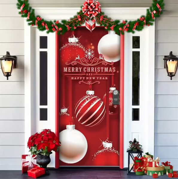 🌟🌟Décorations de Noël pour la porte d'entrée 2025 