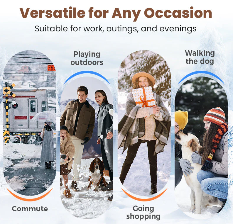 Schwarzer Freitag-Mega-Angebot – 50 % Rabatt!🔥Warm gefütterte Damenstiefeletten mit Blockabsatz