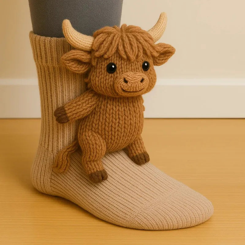 🔥 Zeitlich begrenztes Angebot: 49 % Rabatt 🦥 3D-Tiersocken 🧦