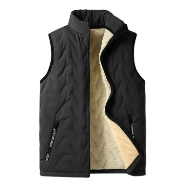 ❄️ Gilet thermique confortable pour homme – léger, coupe-vent et doublé chaud (polaire) 🔥