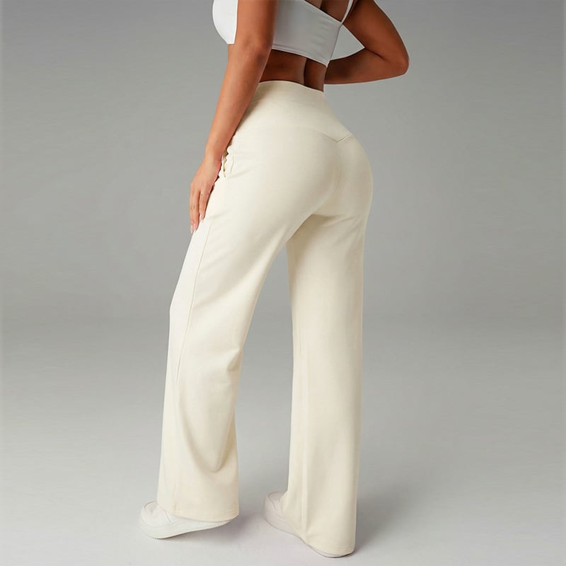 💕Einfache, locker sitzende Damenhose mit geradem Bein