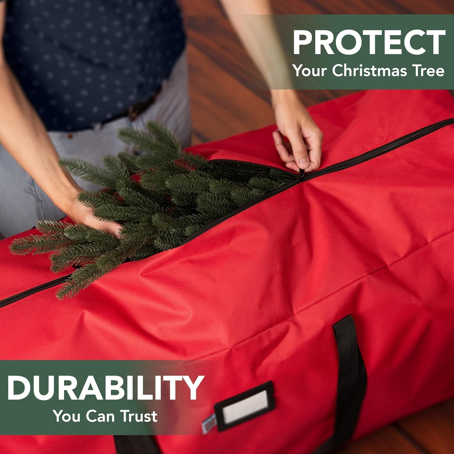 🎅Weihnachtsverkauf 50 % Rabatt🌟Weihnachtsbaum-Aufbewahrungstasche, strapazierfähig und wasserdicht 🎄