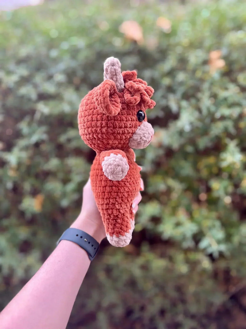 🌟 Modèle d'amigurumi vache Highland au crochet tout doux 🐮 – Kit DIY et peluches prêtes à l'emploi | 50 % de réduction pour le Black Friday 🎁