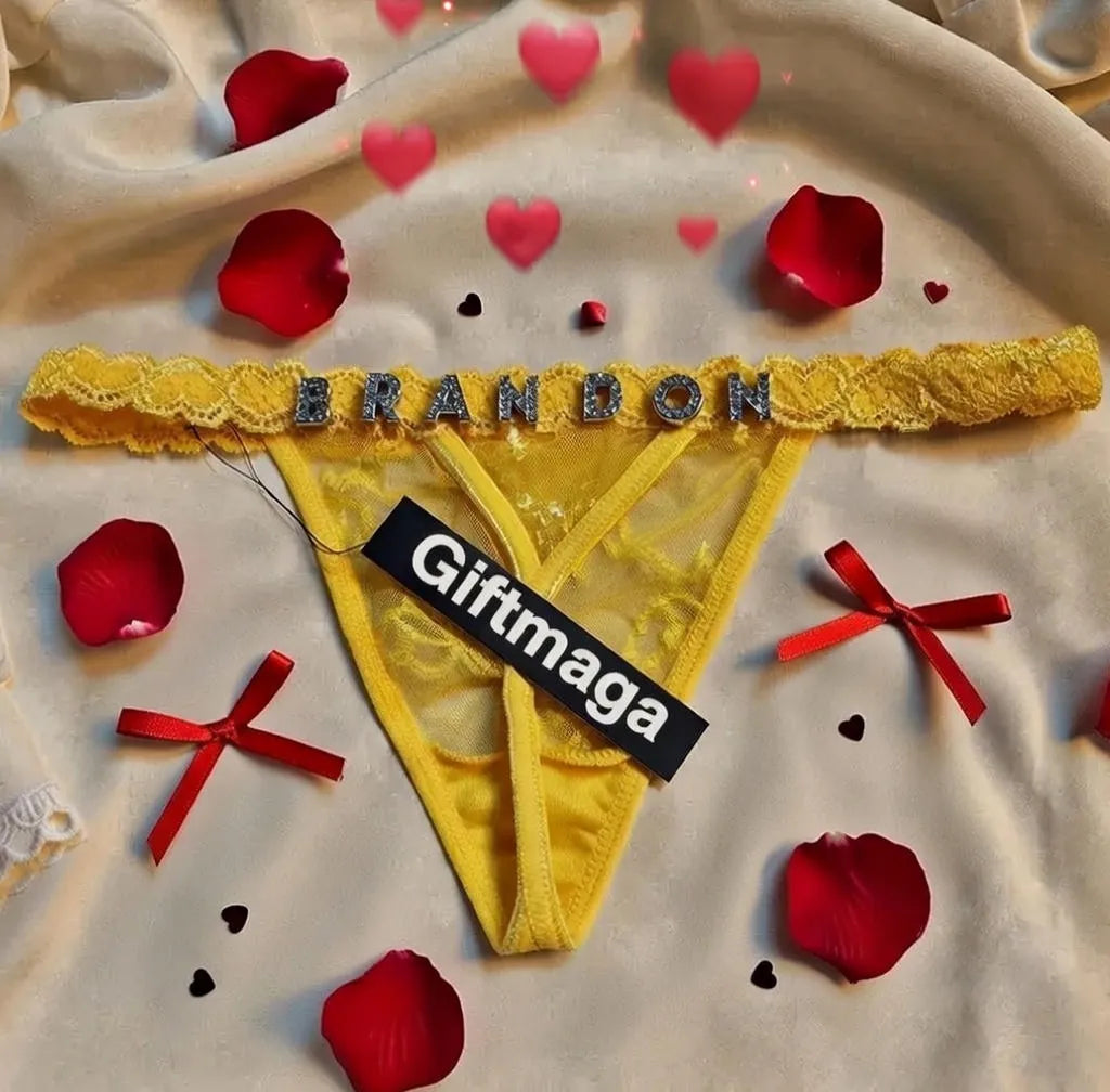 Valentinstag-Sonderangebot 🎀💕 Personalisierter String-Tanga