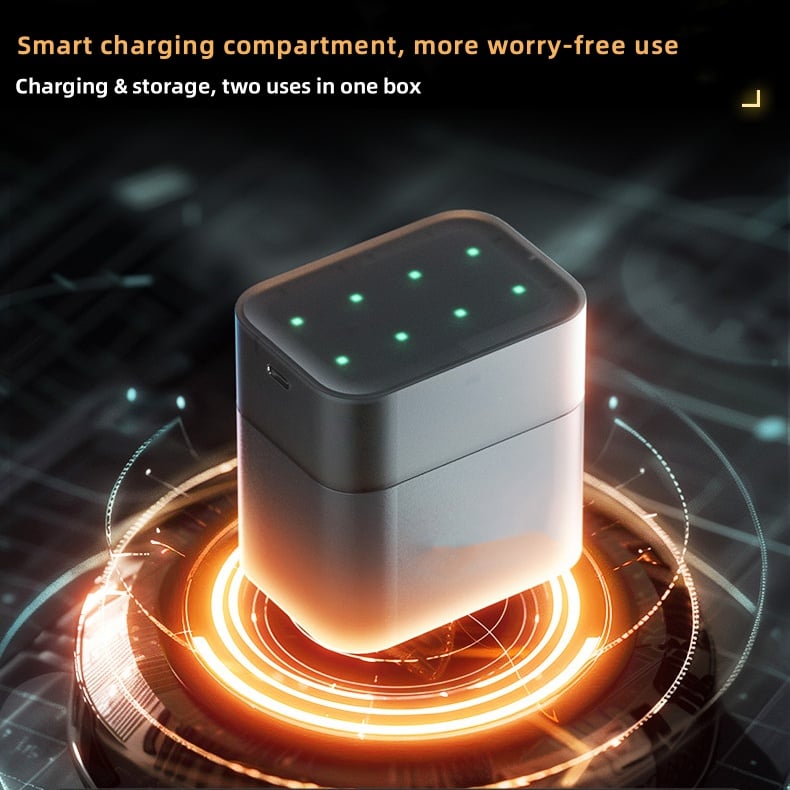 💥🔋Lithium-Ionen-Batterie mit integriertem Ladegerät💡Überladungsschutz