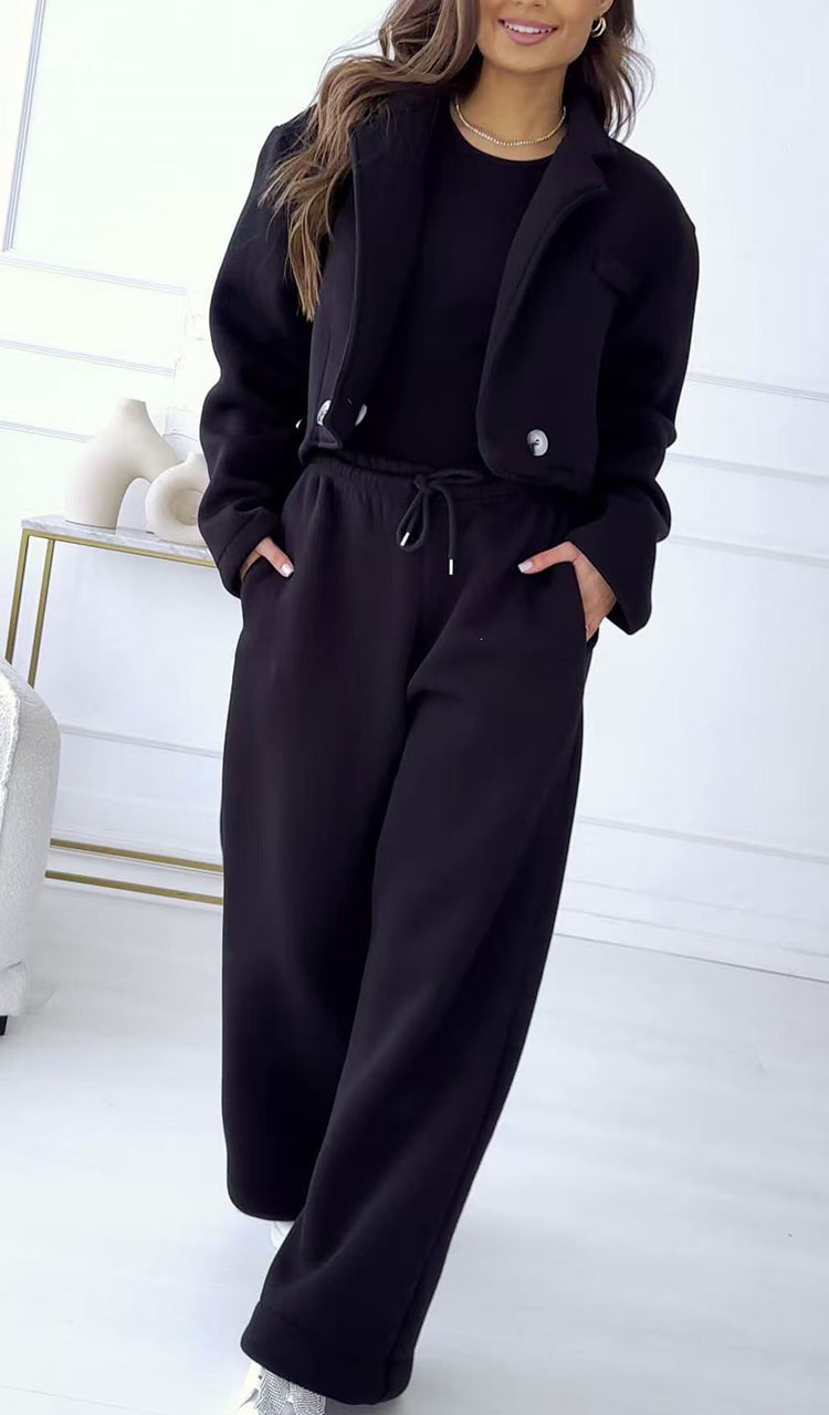 Damen Temperament Casual Zweiteiler