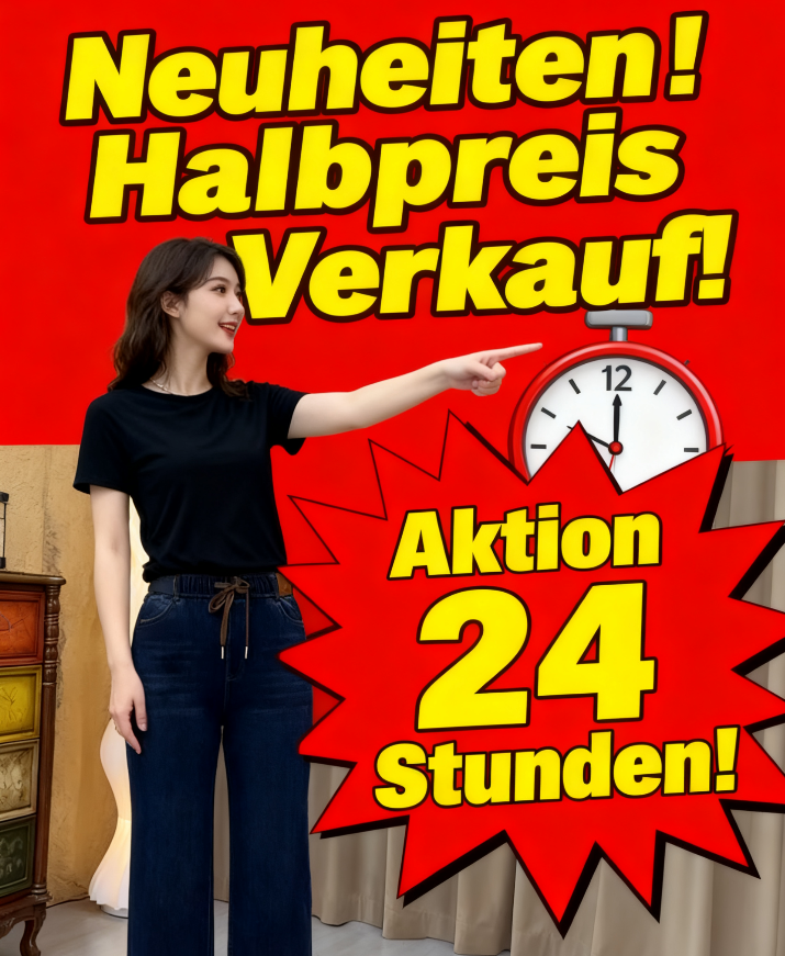 🔥Solange der Vorrat reicht 40 % Rabatt!🎉Damen Freizeitmode Straight-Leg Hosen