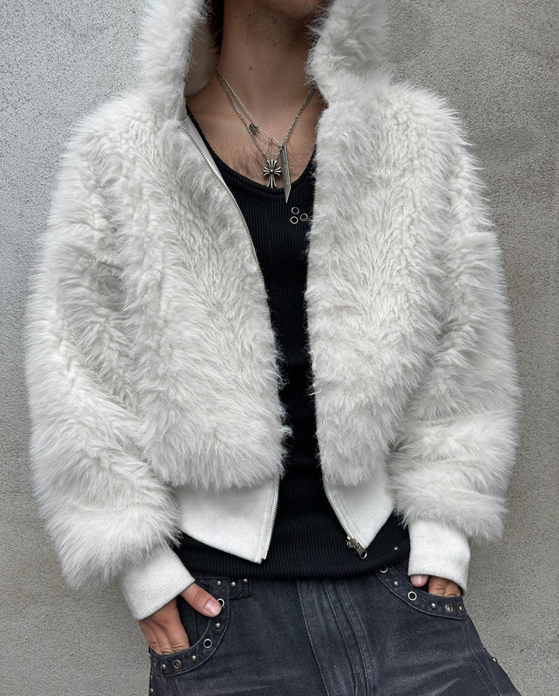 Sweat à capuche zippé réversible en polaire – Tendance hiver 2025 ❄️ | Soldes de Noël : jusqu’à 45 % de réduction et sans frais cachés ! 🎁 