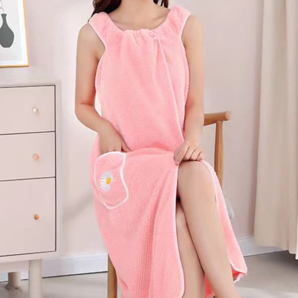 (1+1 GRATIS) Kuschelwohl™ Ultra-Softes Wellness-Badetuch zum Anziehen – 🎄 Großer Weihnachts-Sale