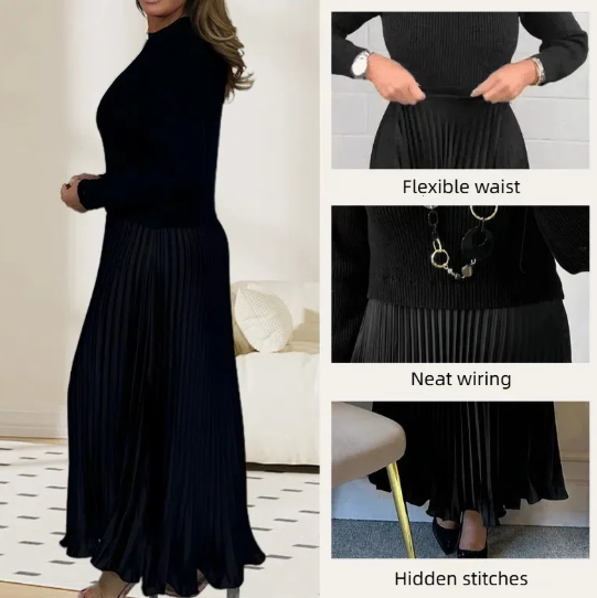 👗 Ensemble business confortable pour femme – Élégant et confortable, cet ensemble 2 pièces comprend un pantalon et un cardigan pour un look citadin parfait 🌟