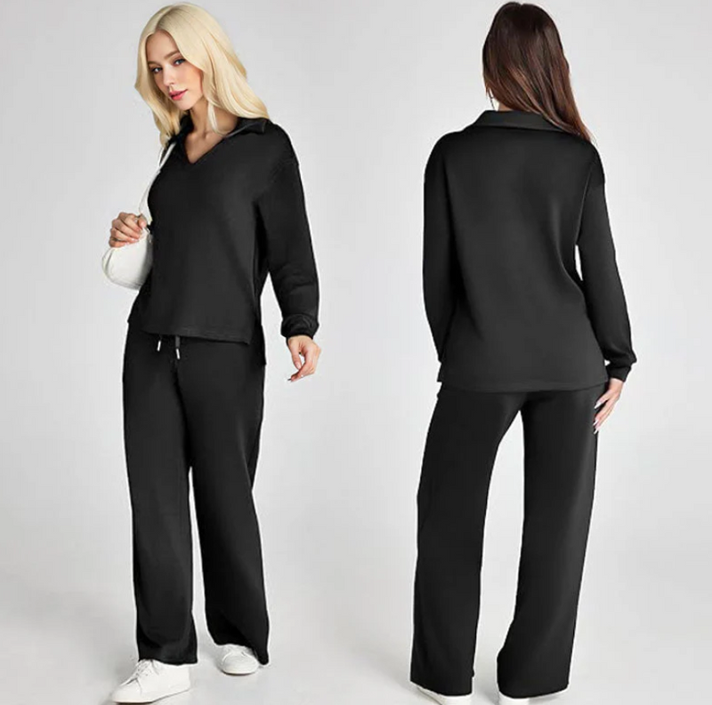 🎁Offre spéciale : 49 % de réduction ⏳ Ensembles 2 pièces pour femmes, survêtements décontractés à manches longues 