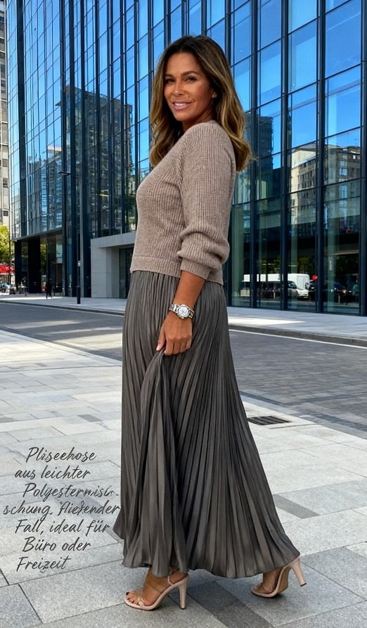 👗 Kuschelwohl Damen Business Set – Elegantes, bequemes 2-teiliges Set mit Hosen und Cardigan für den perfekten City-Look 🌟
