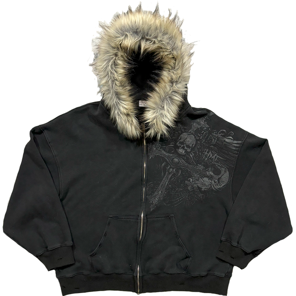 Kuschelwohl® Profound Cross Fur Zip – Assassin's Creed Style Edition – Großer Weihnachts-Sale-Lieferung innerhalb von 5-7 Tagen