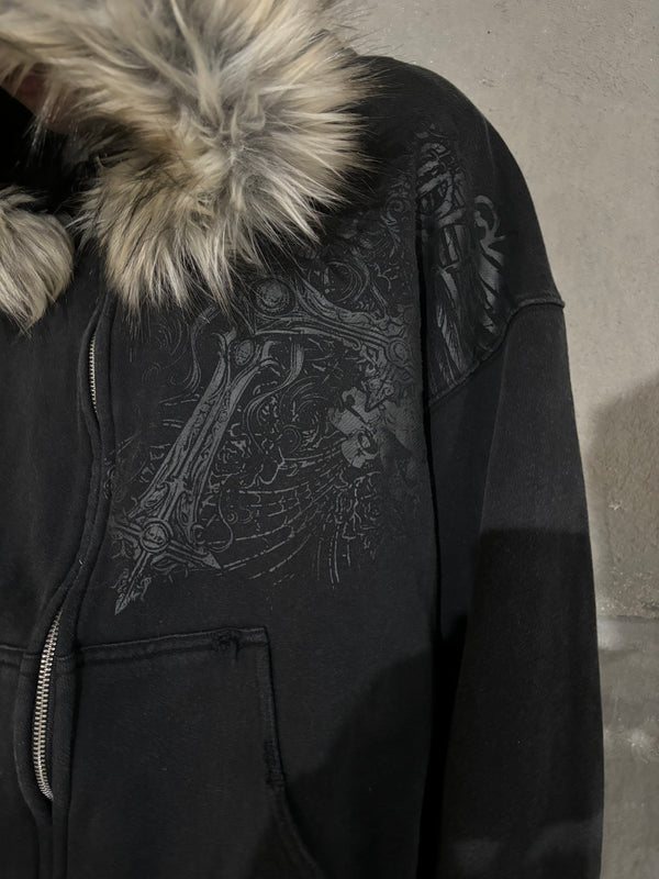 Kuschelwohl® Profound Cross Fur Zip – Assassin's Creed Style Edition – Großer Weihnachts-Sale-Lieferung innerhalb von 5-7 Tagen