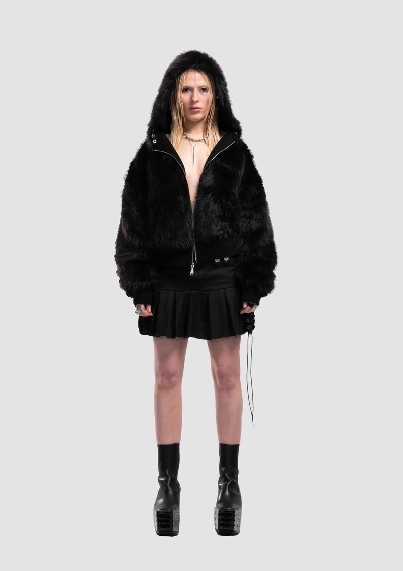 Sweat à capuche zippé réversible en polaire – Tendance hiver 2025 ❄️ | Soldes de Noël : jusqu’à 45 % de réduction et sans frais cachés ! 🎁 