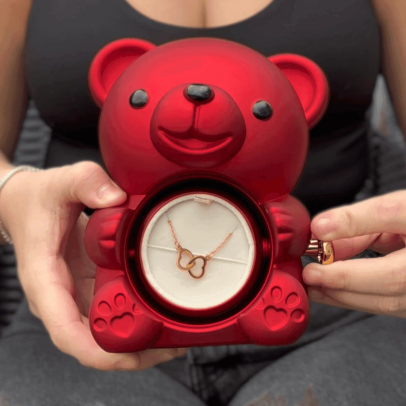 Ewiger Rosenbär – Goldkette