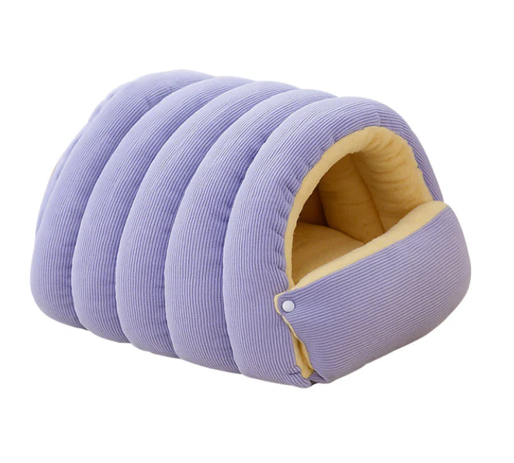 🐶😸 Chaleur, confort douillet, grotte moelleuse pour animaux 