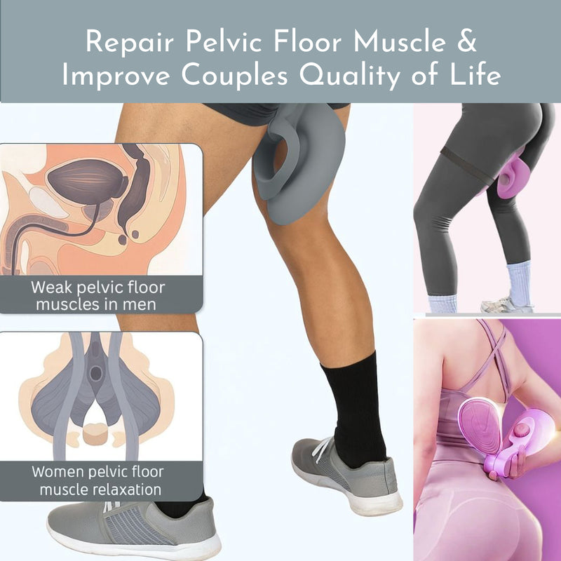 Appareil de musculation des cuisses et d'exercices de Kegel | Appareil robuste de 16 kg pour renforcer l'intérieur des cuisses et le plancher pelvien | Favorise la récupération post-partum | Matériaux de haute qualité | 