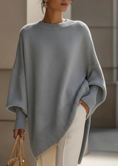 Eleganter Wollmischpullover – vielseitig und bequem