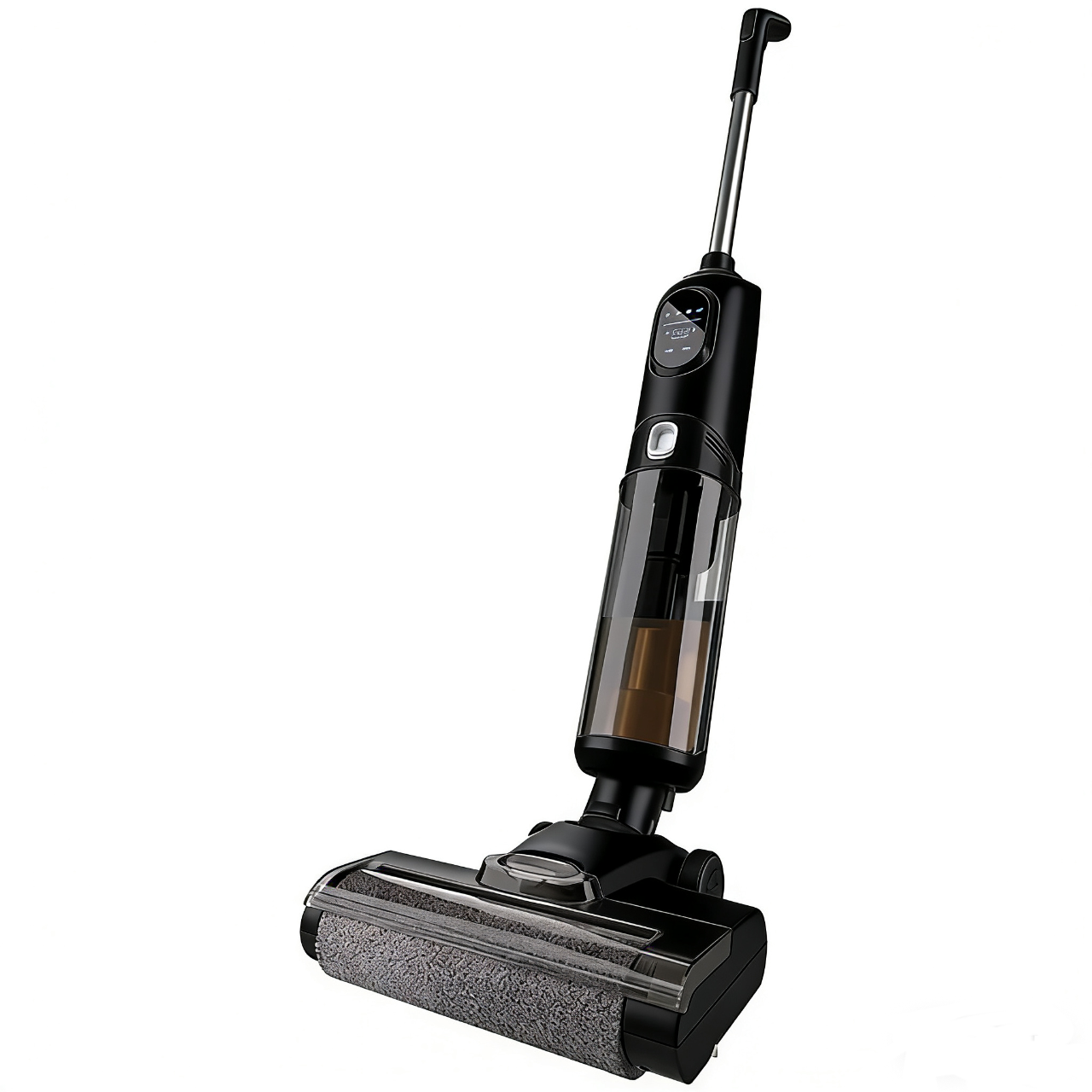 Nass- und Trockenstaubsauger Selbstreinigend Kabellos Bodenreiniger Leichter Mopp für Hartböden Tierhaare Essensreste Rundum-Reinigung ohne Auslass