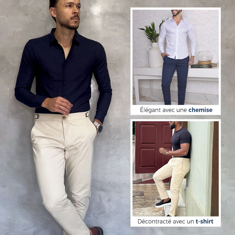 👖 Fliwos Herren-Stretchhose in Slim Fit – Komfort & Eleganz | Frankreich | Begrenzter Vorrat – 50 % Rabatt ⏳🔥