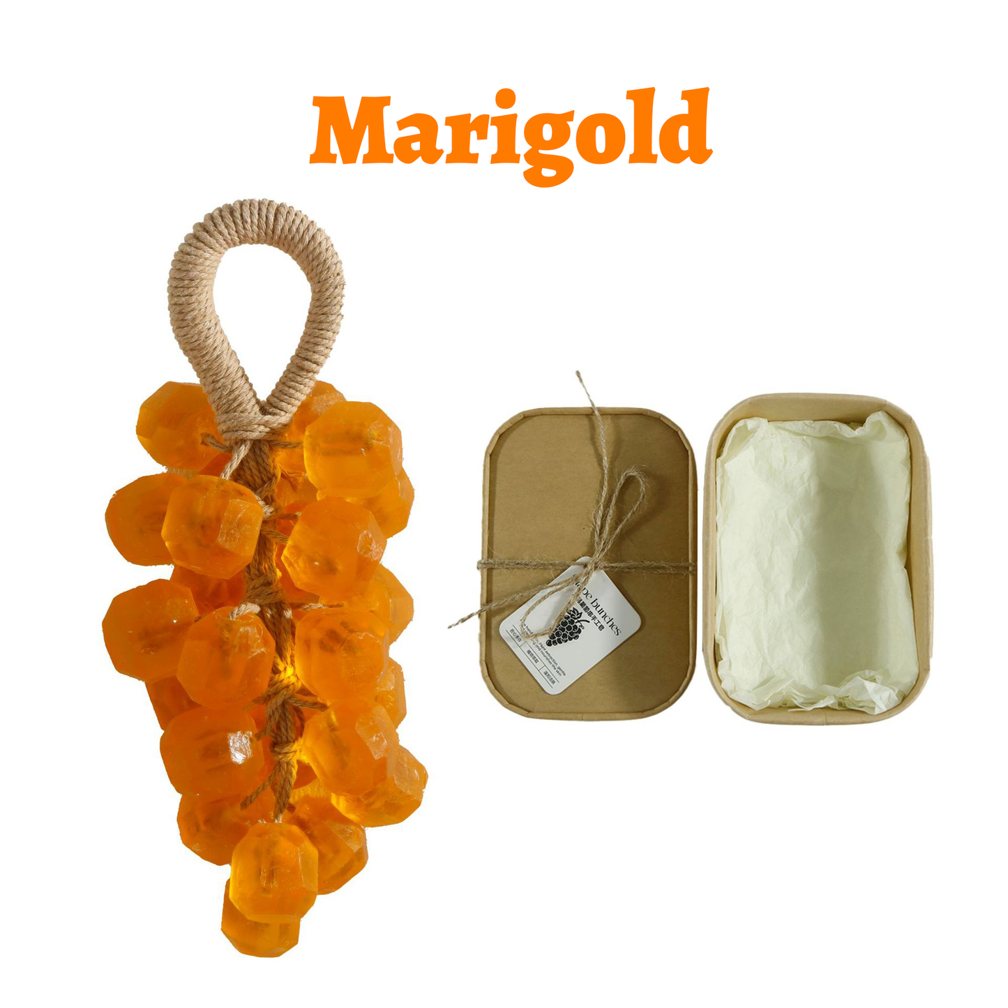 Handgefertigte Kristalltraubenseife – Personalisierte Duftseife mit Lavendelduft 🌿 | Weihnachtsaktion: Bis zu 40 % Rabatt!