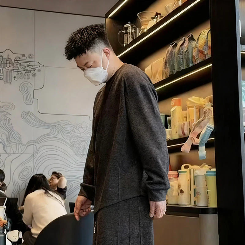 👕❄️Herren Freizeit-Set 2-teilig – Warm, Lässig & Super Bequem | BLACK FRIDAY SALE -50%! 🖤