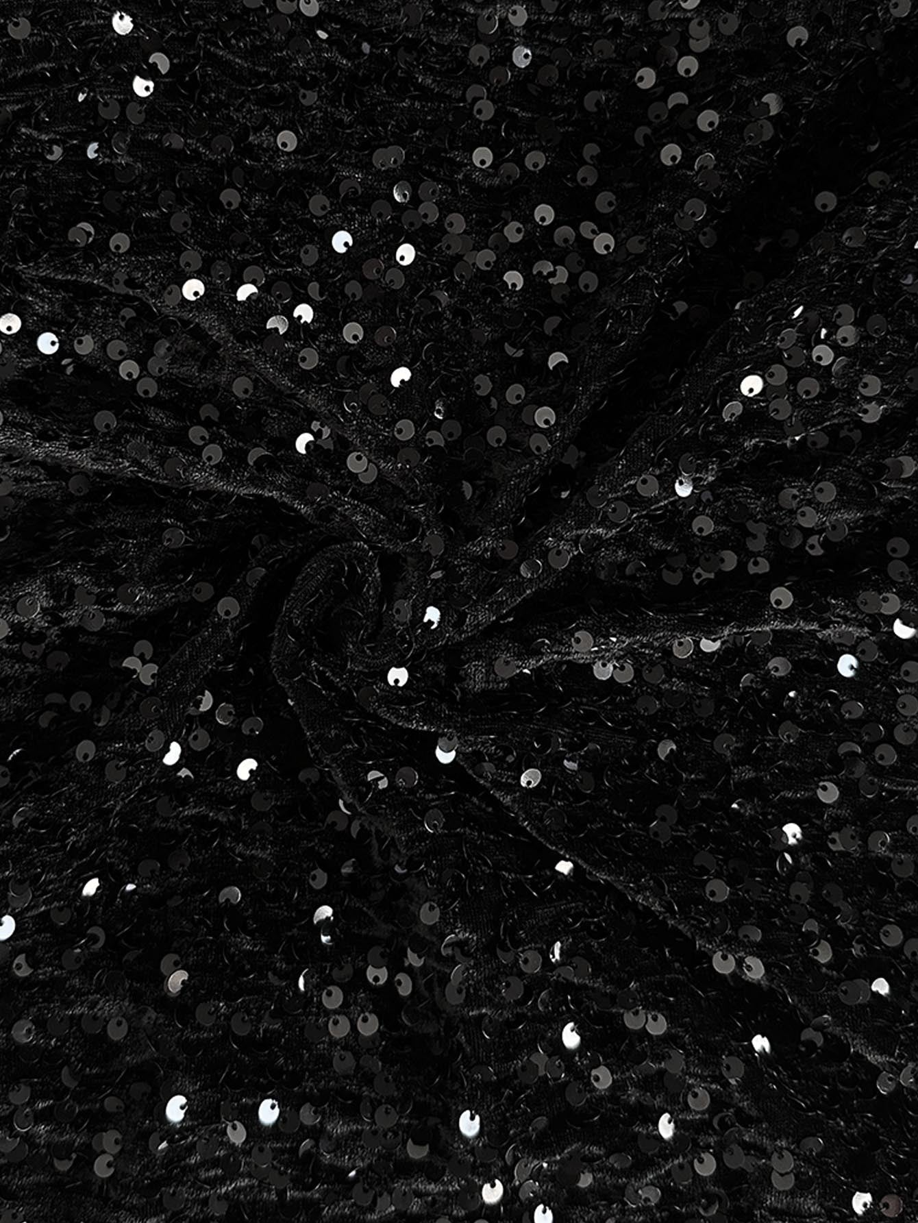 Pantalon à sequins scintillants Kuschelwohl® (jambes larges) – Élastique, toucher cachemire et véritable laine | 🎄 Grande vente de Noël
