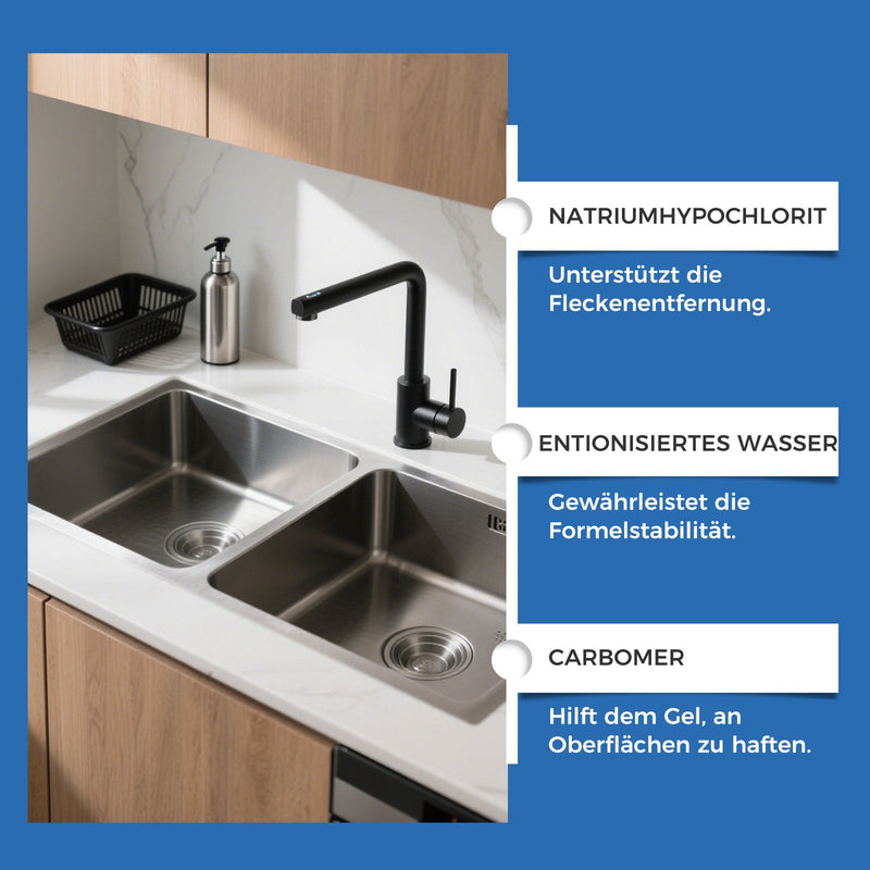 🦠 KAUFE 2, ERHALTE 1 GRATIS! 🛁 Schimmelentferner-Gel – Starke Formel, Bürste Inklusive & Wirksam in Dusche und Fugen 🧽✨