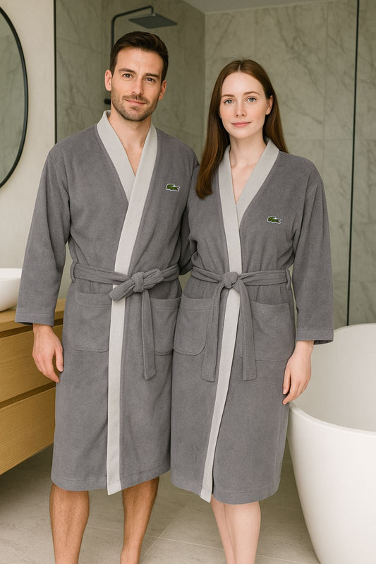 (Neuheiten) Kuschelwohl™ Premium Bademantel aus 100% Baumwolle (Hautfreundlich) – 🎄 Neue Farben & Weihnachts-Sale