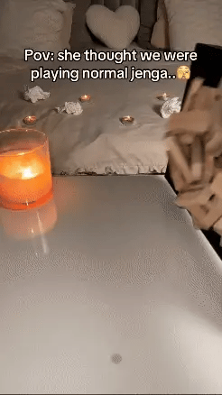 👩‍❤️‍💋‍👨Pärchen-Date: Jenga-Turmspiel 💕