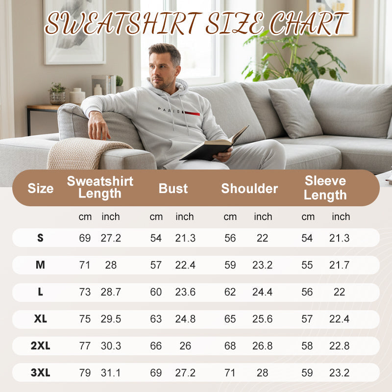 Herren-Trainingsanzug-Set mit Kapuze