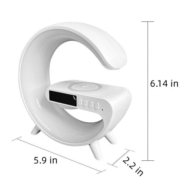 🎁Last Day Sale 49% OFF🔥Kuschelwohl Multifunktionaler Bluetooth-Lautsprecher – Farbwechsel, kabelloses Laden & Wecker, jetzt im Weihnachtsrabatt 🎄