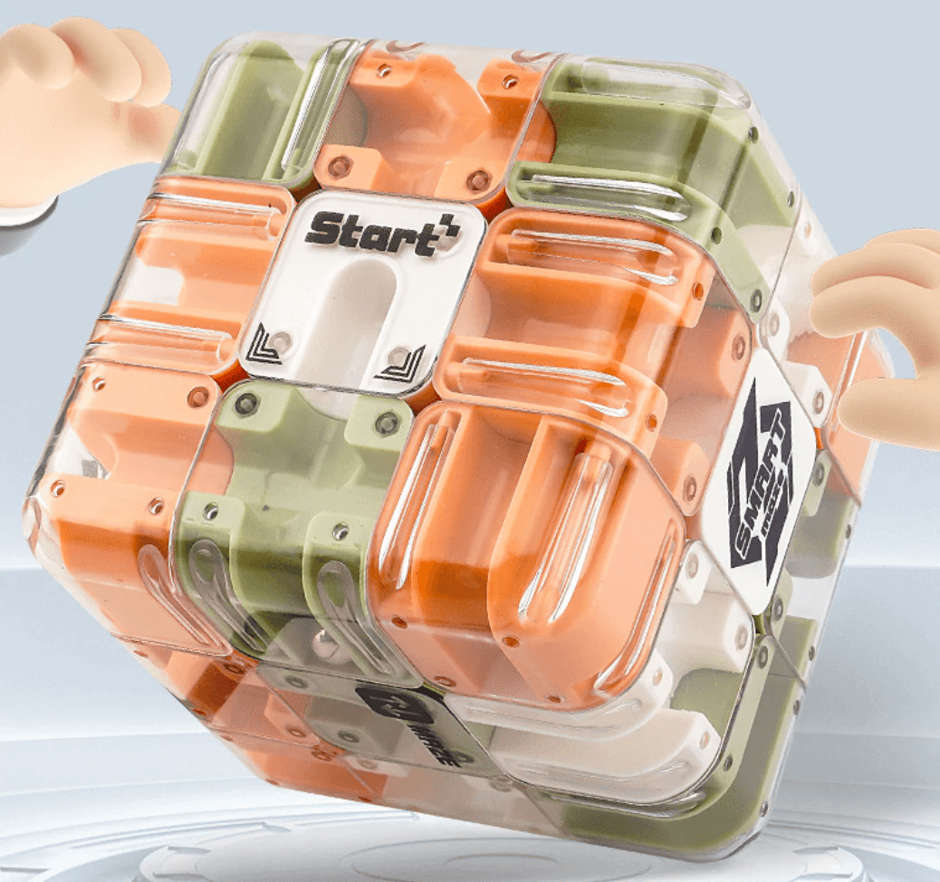 🎁🎄3D Labyrinth Würfel – Intelligentes Puzzle-Spiel für Kinder & Erwachsene | Weihnachtsaktion bis zu -40 % Rabatt!