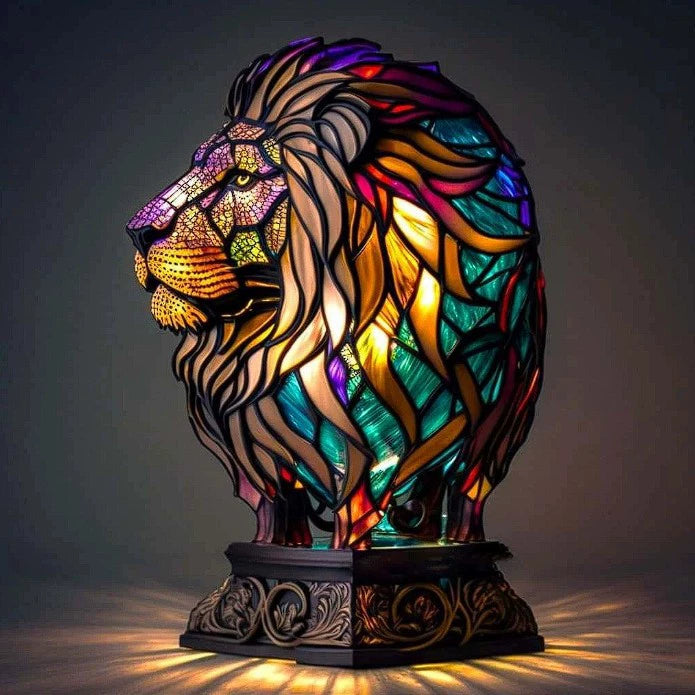 LED Resin Nachtlicht - Kreatives Tier-Skulpturen-Dekor für den Tisch | 50% RABATT 🌟🐾