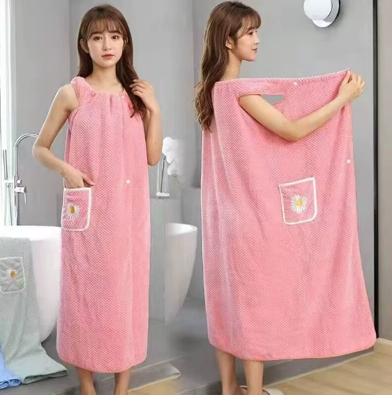 (1+1 GRATIS) Kuschelwohl™ Ultra-Softes Wellness-Badetuch zum Anziehen – 🎄 Großer Weihnachts-Sale