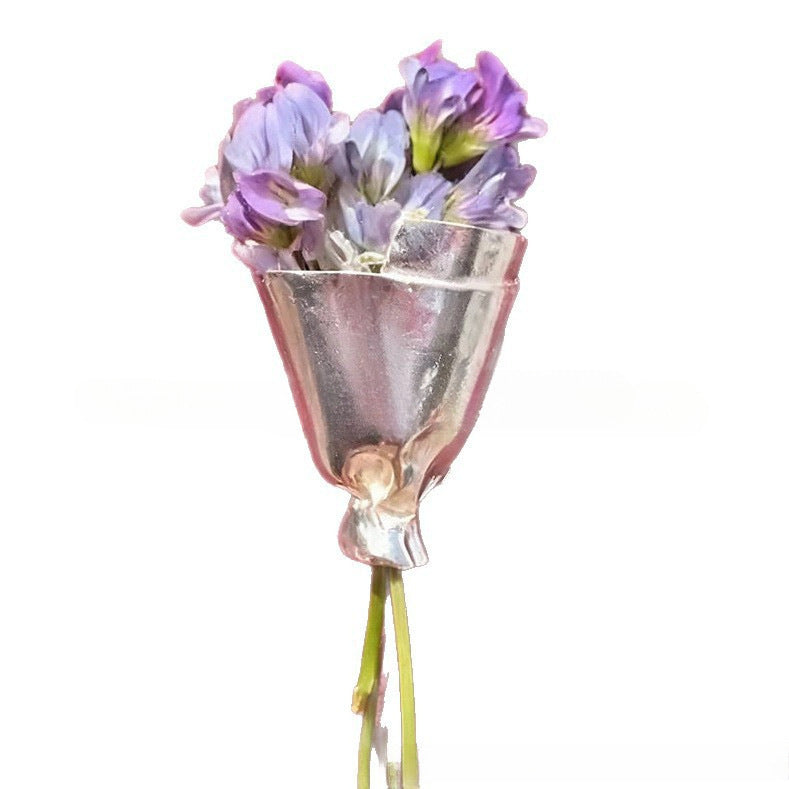 Tragbare Blumen-Brosche – Handgefertigte Mini-Blumen als stilvolle Anstecknadel 🎄 Weihnachtsaktion: Bis zu 40 % Rabatt!