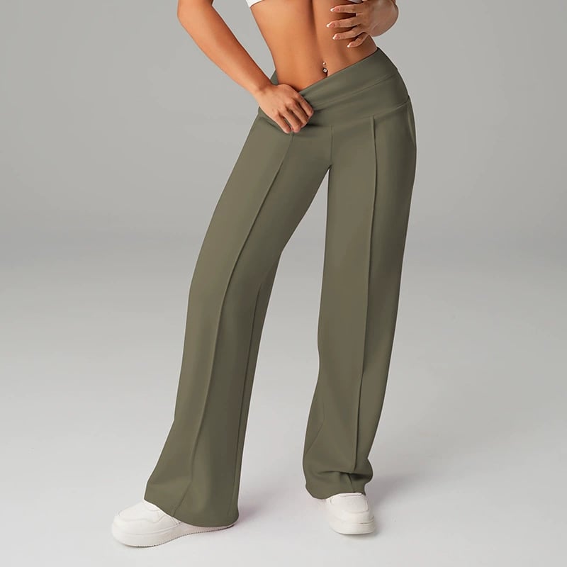 💕Einfache, locker sitzende Damenhose mit geradem Bein