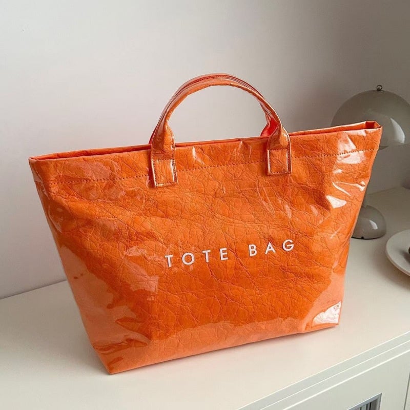 👜 Sac fourre-tout Cozy™ Designer avec imprimé lettres (Vente directe) – 👜 Accessoire tendance – 🎄 Remise immédiate pendant les soldes de Noël