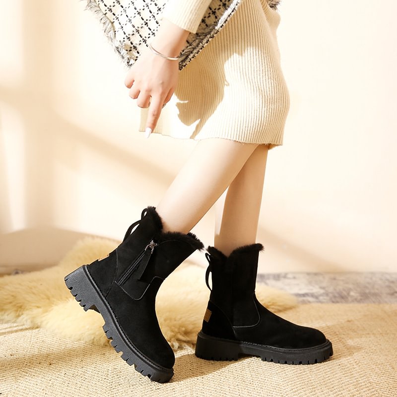 📢 Warme Fleece-Schneestiefel für Damen ⚡