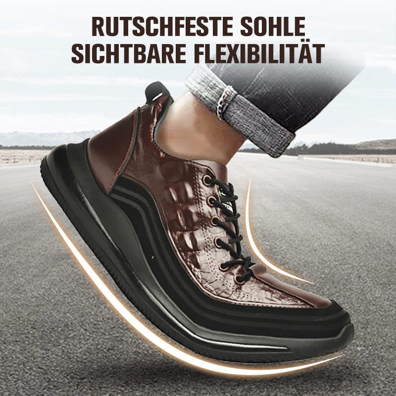 【HEUTIGE 57 % RABATT】Slip-On-Sneaker für Herren aus Mikrofaser-Leder