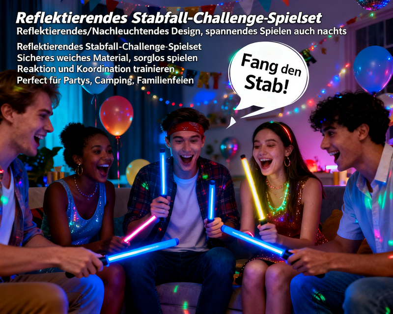 🎅🏻 Soldes de Noël : 70 % de réduction !! 🎁✨ Coffret de jeu Reflective Drop Stick Challenge 