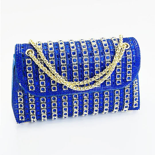 (Neuheiten) Kuschelwohl™ Leichte Kristall-Clutch (Multicolor) – Funkelnde Abendtasche – 🎄 Neue Farben & Weihnachts-Sale