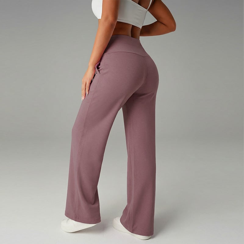 💕Einfache, locker sitzende Damenhose mit geradem Bein